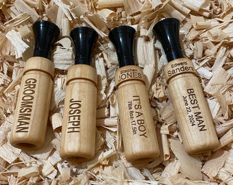Personalized Double Reed Duck Call