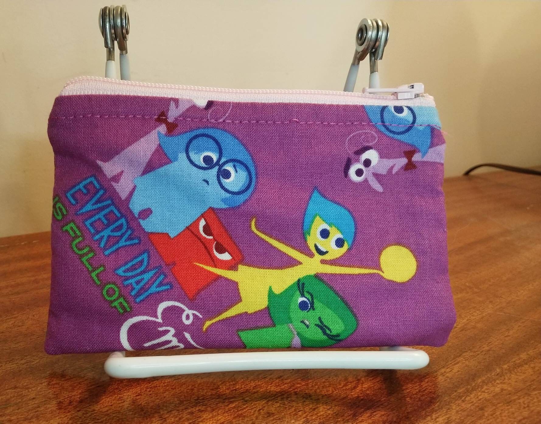 Pixar Disney Inside Out Change Purse wallet pencil Case notions Bag makeup Bag traveling Case Back to School Gift Kid s Gift Etsy Ireland