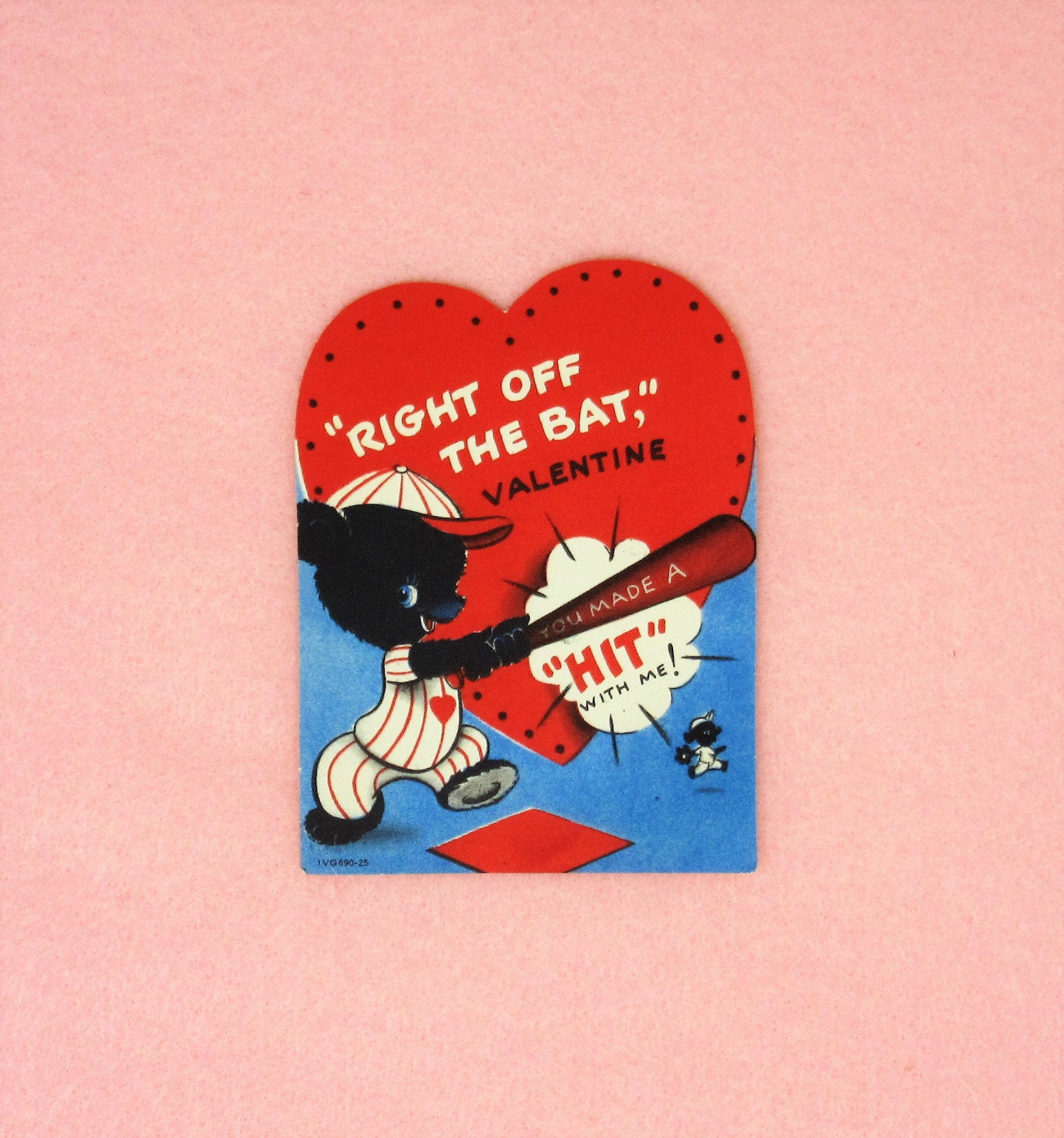 Vintage Unused Valentine Greeting Card