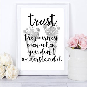 Miscarriage Gift, Miscarriage Quote, Miscarriage Print, Baby Sympathy Gift, Stillborn Gift, Pregnancy Loss, Infertility Gift