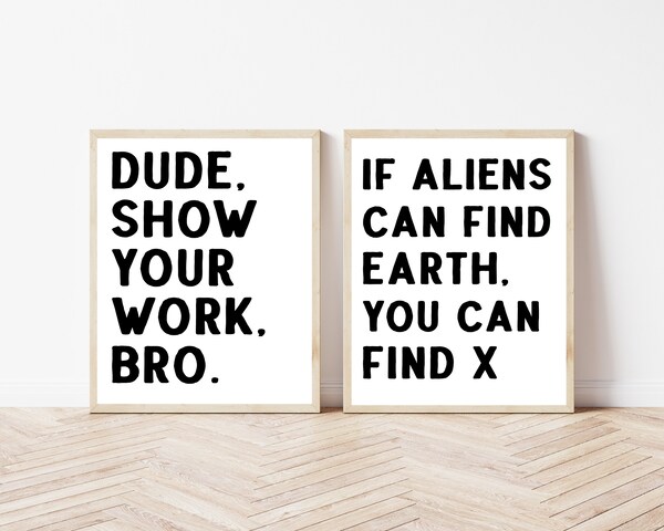 18 MATHS CLASSROOM POSTERS Math Teacher Class Classroom - Etsy Canada