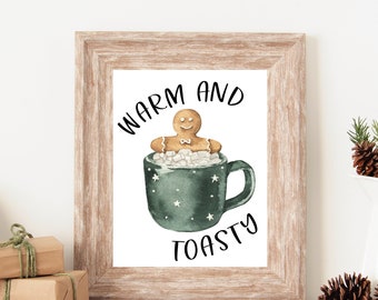 Art mural de Noël, Impressions de Noël, Décoration murale de Noël rustique, Enseigne de Noël de ferme, Impression de tasse de Noël, Affiche imprimable de Noël