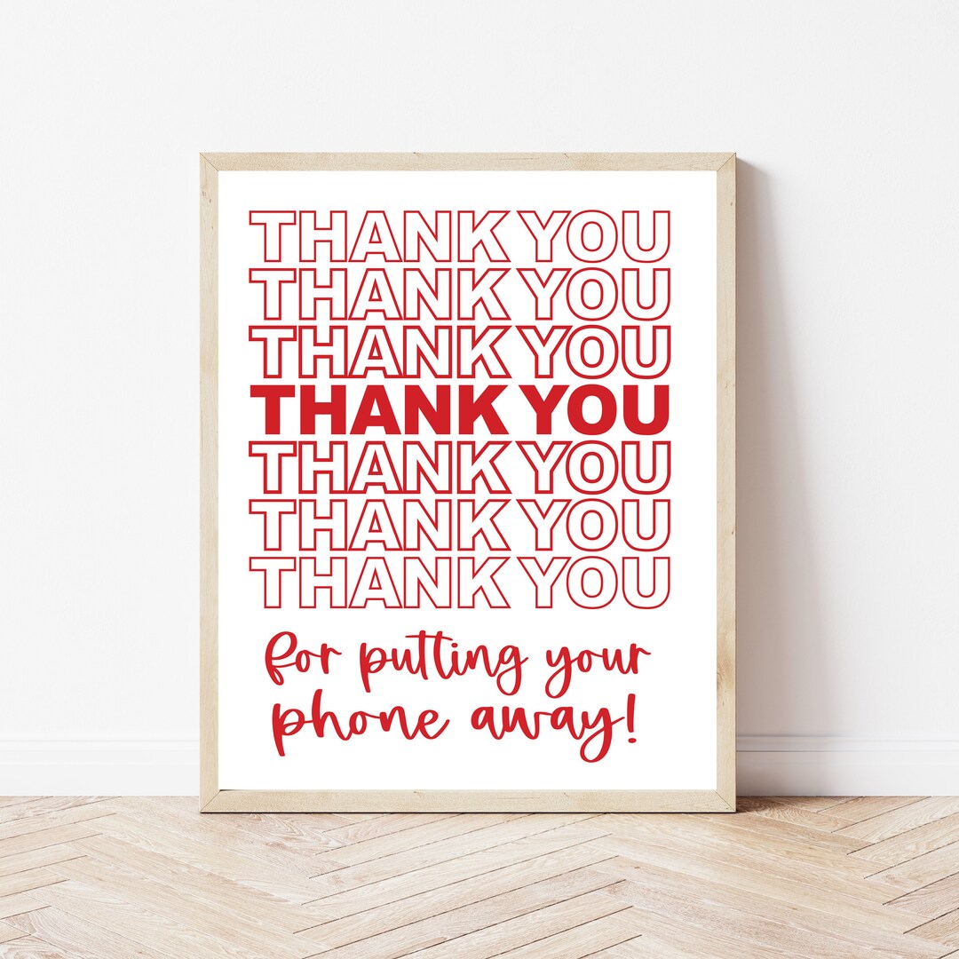 High School Classroom Poster, No Phones Sign, Math Classroom Decor ...