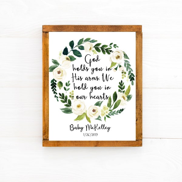 Presente de aborto espontâneo, presente personalizado de aborto espontâneo, lembrança de aborto espontâneo, arte de parede de aborto espontâneo, presentes natimortos, presentes para perda de bebê