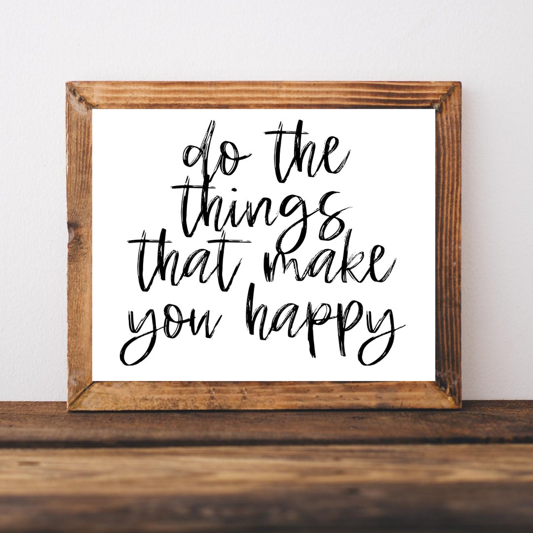 Printable Wall Art Happiness Wall Art Girlboss Gift Girl Etsy