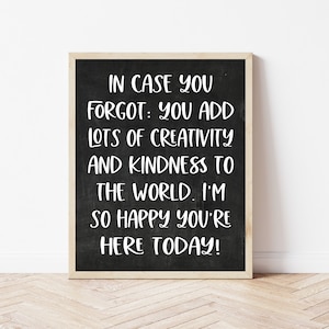 Classroom Welcome, Classroom Inspiration Sign, Classroom Door Sign, Classroom Wall Decor, Teacher Sign, Classroom Wall Art, Classroom Poster