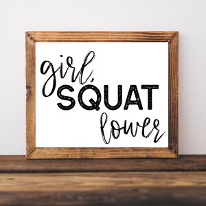 Fitness Wall Art,Gym Wall Decor,Motivational Wall Art,Squats Quotes,At Home Gym Decor,Fitness Printable, Printable Wall Art, Gym Wall Art