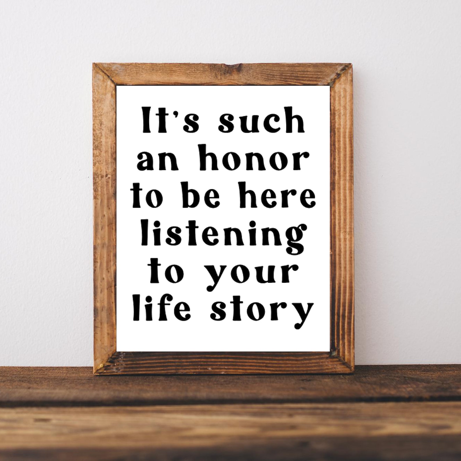Therapist Print Counselor Wall Art Therapy Poster Quote - Etsy