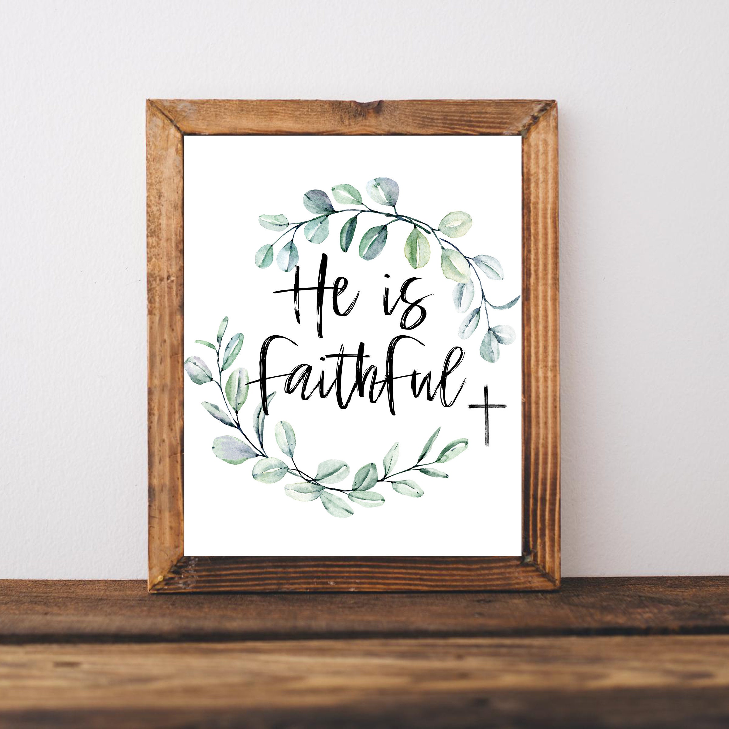 Christian Prints Christian Wall Art Religious Signs | Etsy