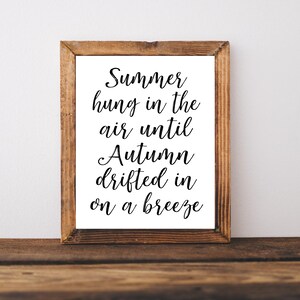 Fall Wall Art, Autumn Print, Fall Decor Door, Fall Wall Decor, Autumn Wall Art, Fall Prints, Autumn Printable, Autumn Wall Decor, Fall Sign