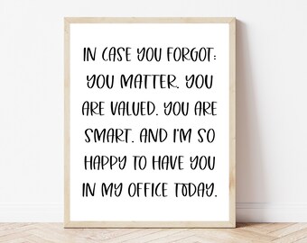 Sozialarbeiter Geschenk, Sozialarbeiter Büro Dekor, Therapeut Wandkunst, Therapie Drucke, Ratgeber Wandkunst, Therapeut Büro Dekor, Therapie Zeichen