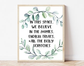 Doggy Daycare Sign, Dog Boarding, Veterinarian Gift, Dog Trainer Gift, Puppy Training Printable, Vet Office Decor, Vet Tech Gift, Pet Clinic