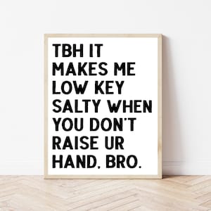 Póster para aula de secundaria, impresiones divertidas de matemáticas, decoración para aula de inglés, letrero de secundaria, arte mural para clase de ciencias, profesor de secundaria