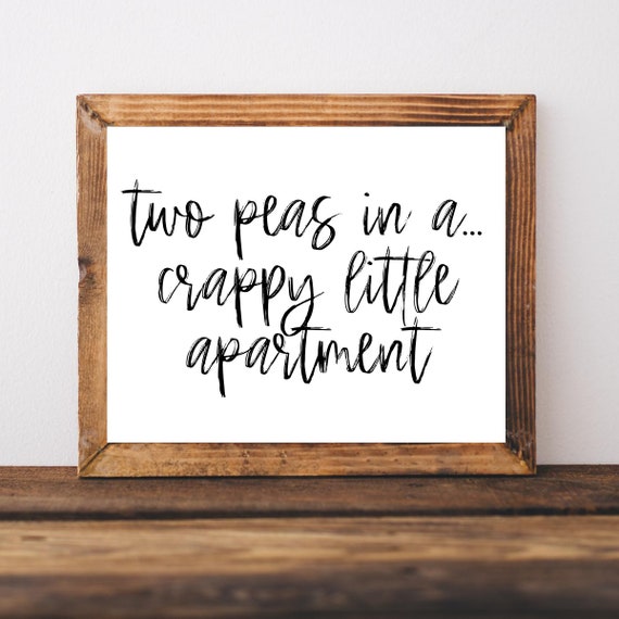 Apartment Wall Art, Apartment Wall Decor, Apartment Printable, Funny Apartment Sign, College Wall Art, First Apartment Sign, New Apartment