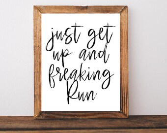 Running Quotes, Running Printable, Runner Wall Decor,Workout Printable, Gym Wall Art, Gym Wall Decor, Fitness Wall Art, Fitness Quotes
