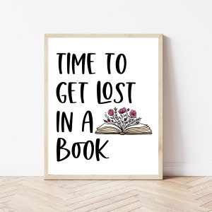Reading Nook Decor, Story Time Sign, Classroom Reading Corner Poster, English Teacher Gifts, Elementary School Wall Art, Language Arts Print