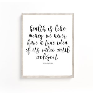 Chiropractic Sign, Chiropractor Gifts, Chiropractic Wall Decor, Chiropractic Poster, Chiropractic Wall Art, Josh Billings Quotes