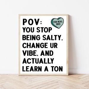 School Counselor Decor, High School Math Poster, English Classroom Wall Art, Calculus, Middle School Science Teacher, Literary, ELA, Biology