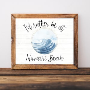 Navarre Beach Florida, Pensacola Beach, Navarre Beach Art, Navarre Beach fl, bord Pensacola Beach, Pensacola Gifts, Pensacola Florida Art