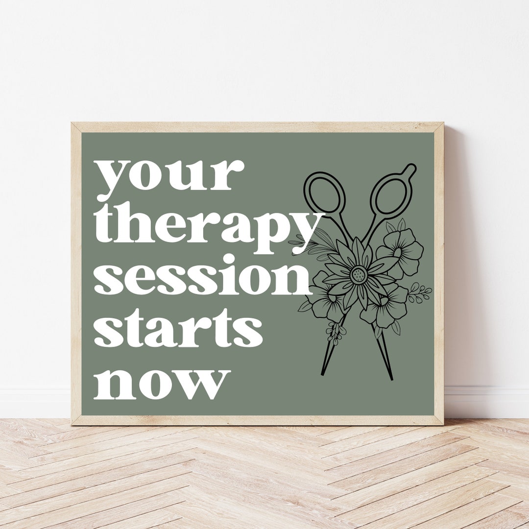 Friseur Dekoration, Friseur Geschenk, Friseur Wand Kunst Druck