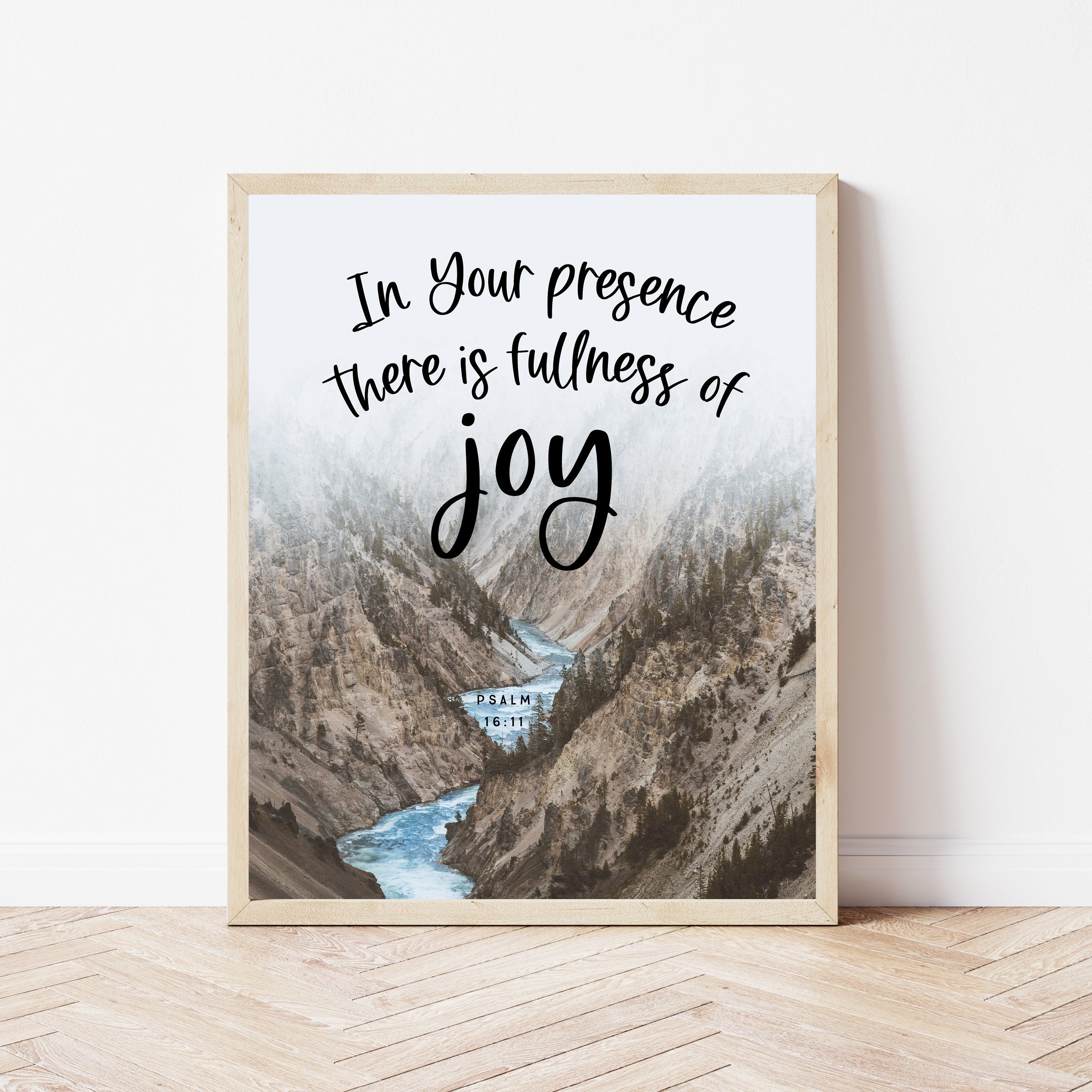 Psalm 16:11 {Poster} Psalm 16:11 {Poster}