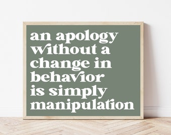 Therapy Office Decor, Marriage Counseling, Mental Health Poster, PTSD, Social Worker, Therapist Gift, Narcissist, Psychology Printable