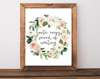 Regalos de adopción para niñas, signo de adopción, regalo de adopción cristiana, impresión de adopción, regalo del día Gotcha, anuncio de adopción, signo adoptivo