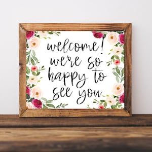 Welcome Sign For Salon, Hair Salon Sign, Hair Salon Decor, Hair Salon Prints, Hair Salon Printable, Hairstylist Sign, Hairstylist Gifts