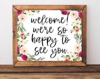 Cartel de bienvenida para salón, letrero de salón de peluquería, decoración de salón de peluquería, impresiones de peluquería, peluquería imprimible, signo de estilista, regalos de estilista