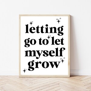 Affirmation Wall Art Printable, Retro Prints, Trendy College Dorm Room Decor, Spiritual Wall Art, Aesthetic Poster Teens, Law Of Attraction