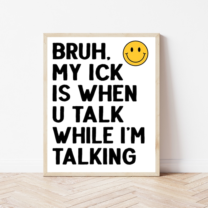 Trendy High School Klassenzimmer Dekor, lustige Mathe Poster, Gen Z Humor, Wissenschaft Klassenzimmer Zeichen, Mittelschule Englischlehrer Geschenk, Klassenregeln Bild 1