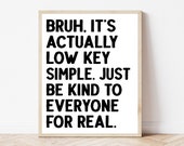 Elementary Middle High School Classroom Rules Poster, Math Class Print, English Teacher Wall Art, Education Printable, Science Wall Decor