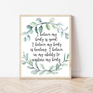 Neue Jahre Auflösung, Affirmation Wandkunst, positive Affirmationen, Therapeut Geschenk, Therapie Büro Dekor, Affirmation Zeichen, Ratgeber Poster