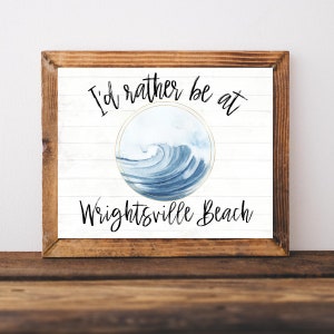 Wrightsville Beach NC, Wrightsville Beach Wall Art, Wrightsville Beach NC Art, Wrightsville Beach NC Prints, Wrightsville Beach Sign
