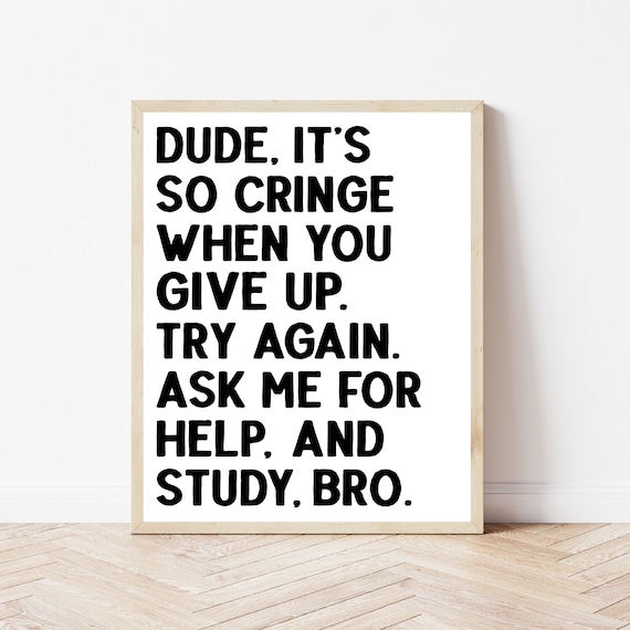 Math Teacher Poster, High School Classroom Wall Art Printable, Science Classroom Decor, Middle School Bulletin Board, Motivational Poster