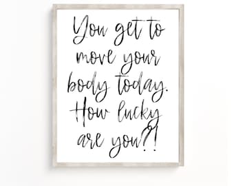 Workout Print, Fitness Wall Art, Gym Wall Decor, Workout Printable, Motivational Wall Art, Fitness Printable,Printable Wall Art,Gym Wall Art