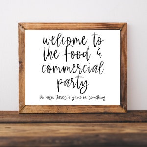 Voetbalfeestdecor, eten en commercieel feest, bord voetbalfeest, decor gameday-feest, bord gameday, feestartikelen voetbal