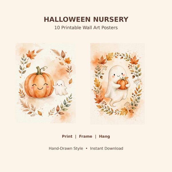 Halloween Nursery Wall Art