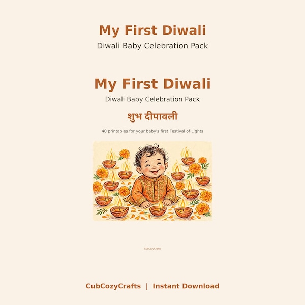 My First Diwali Baby Celebration Pack
