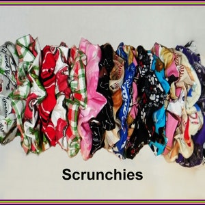 Scrunchies, Set of 2, Hair Ties, Hair Bands, Ponytail Holder, bracelets