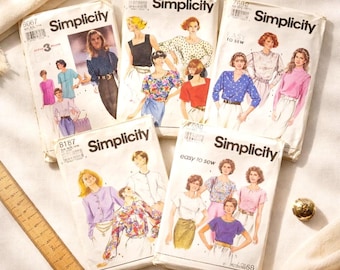 Patrones de costura para blusas (Caja 3)