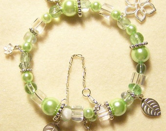 Green Glass Pearls