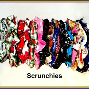 Scrunchies, Set of 2, Hair Ties, Hair Bands, Ponytail Holder, bracelets