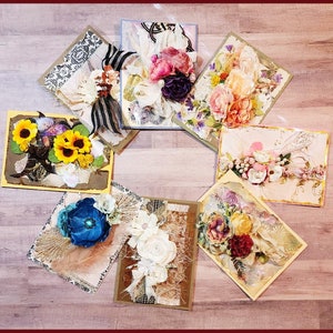 Shabby Chic Grußkarten, Hinweiskarten, Blankokarten, Geschenkkarten
