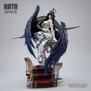 Albedo Overlord 1/6 Scale Statue STL File