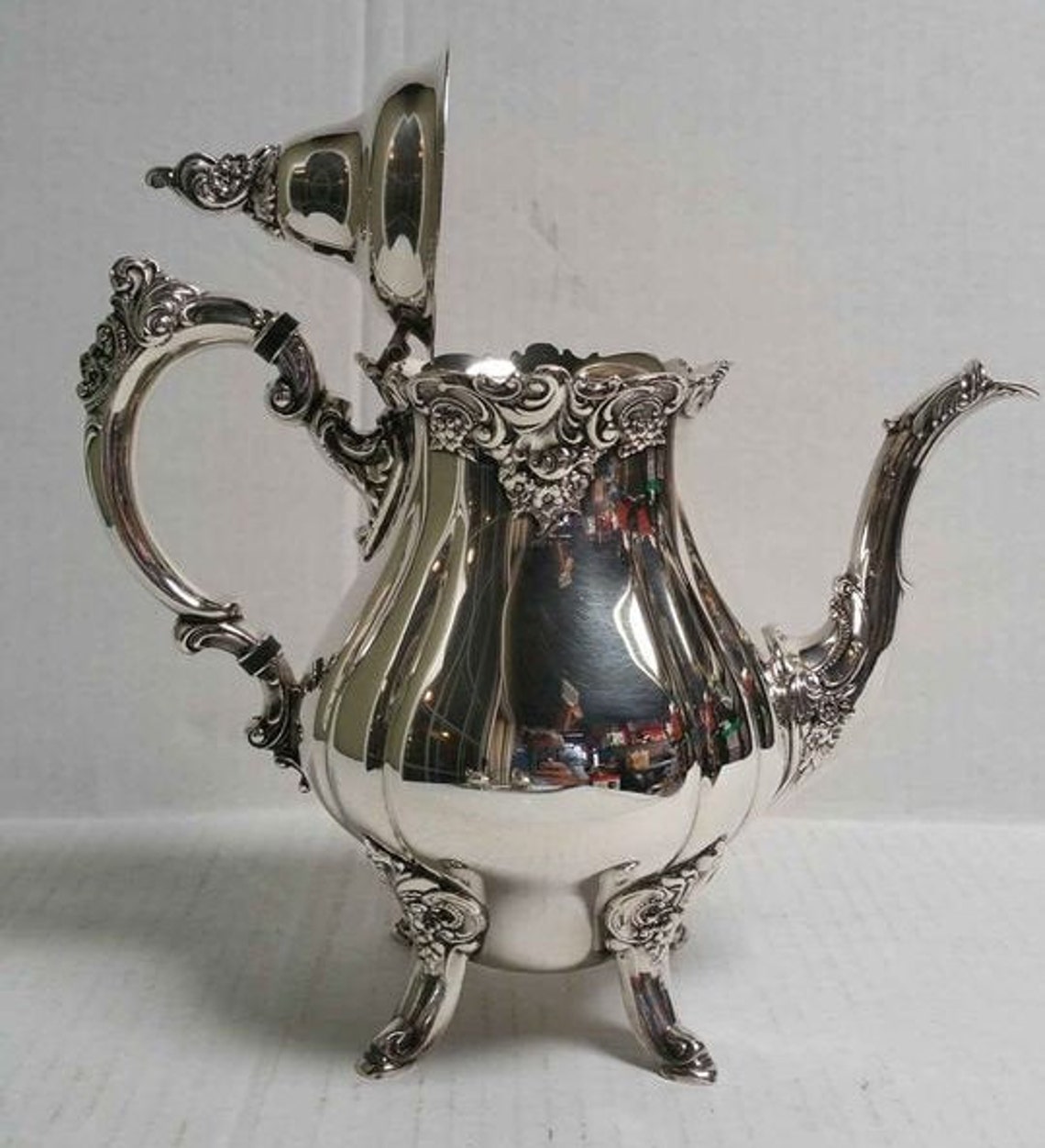 Baroque by Wallace Silver Plate 3 Pcs Etsy