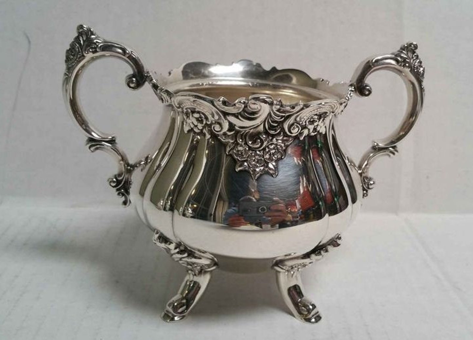 Baroque by Wallace Silver Plate 3 Pcs Etsy