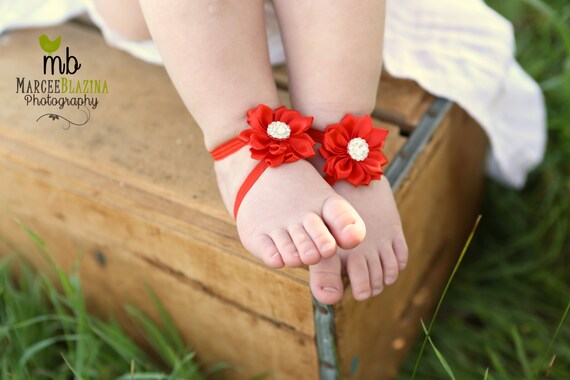 baby flower sandals