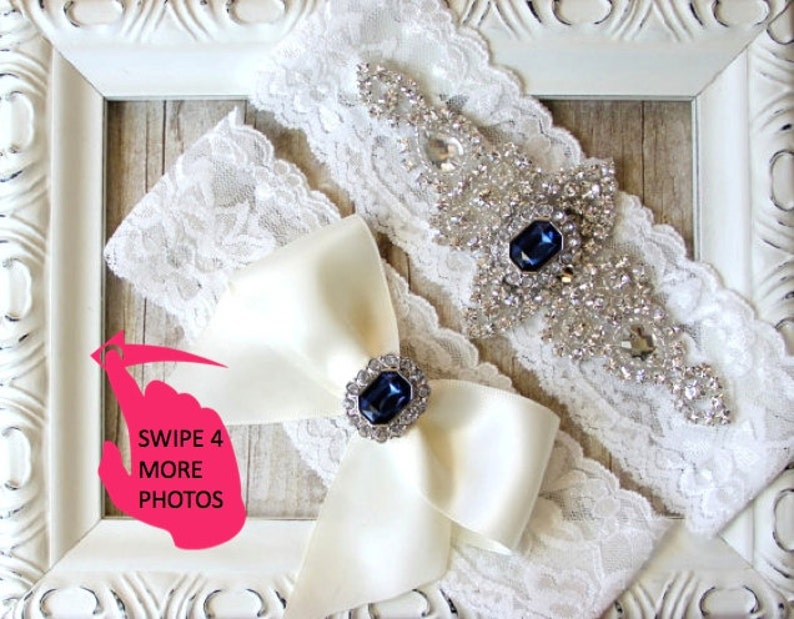Wedding garter set - Personalized Keepsake garter, garters for w Wedding garter set - Personalized Keepsake garter, garters for w