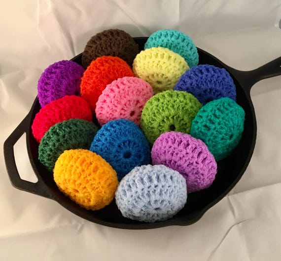 Dish Scrubbies, Pot Scrubbers, Scrubbies, Pot and Pan Scrubbers, Netting  Scrubbers, Dish Scrubbers, Kitchen Favors, Hostess Gift 